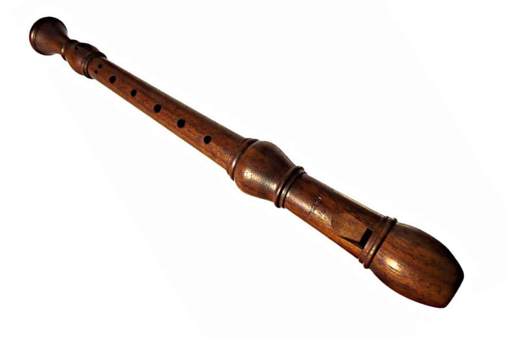 flauta dulce instrumento de viento madera