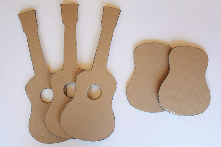 ¿Cómo Hacer una Guitarra de Cartón? – Instrumentos Musicales